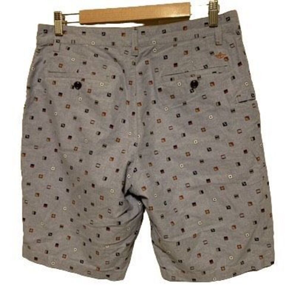 Dockers Blue Casual Shorts with Nautical Flags Size 32 Shorts